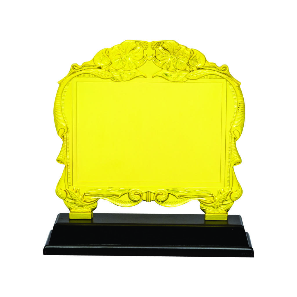 Quality CTIPP115(G) Exclusive Gold Plaque at Clazz Trophy Malaysia