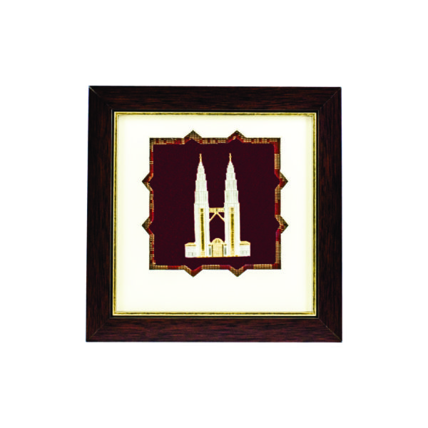 Modern Songket Plaques CTIWW636 – Exclusive Modern Songket Frame | Clazz Trophy Supplier Malaysia