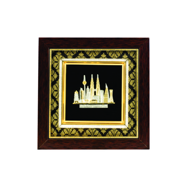 Modern Songket Plaques CTIWW637 – Exclusive Modern Songket Frame | Clazz Trophy Supplier Malaysia