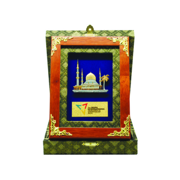 Special Songket Plaques CTSBP19 – Exclusive Songket Plaque | Clazz Trophy Supplier Malaysia