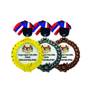 Round LED Medals CTICM043 – Exclusive LED Medal | Trophy Supplier at Clazz Trophy Malaysia