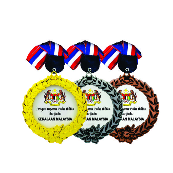 Round LED Medals CTICM043 – Exclusive LED Medal | Clazz Trophy Supplier Malaysia