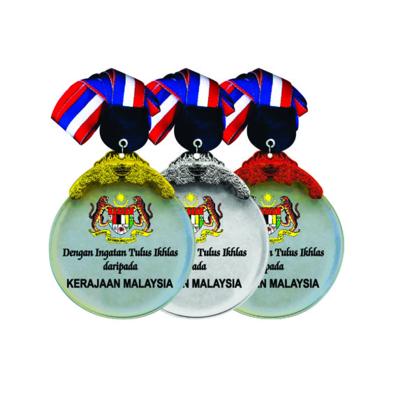 Beautiful Crystal Medals CTICM040 – Exclusive Crystal Medal | Trophy Supplier at Clazz Trophy Malaysia
