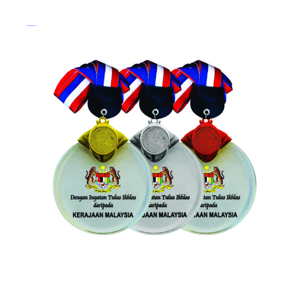 Beautiful Crystal Medals CTICM042 – Exclusive Crystal Medal | Clazz Trophy Supplier Malaysia