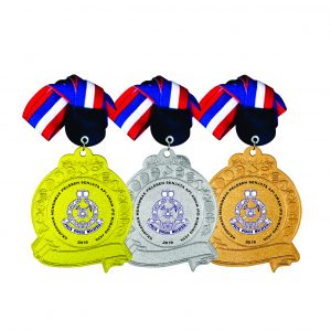 Beautiful Metal Medals CTIRM308 – Exclusive Metal Medal (Front) | Clazz Trophy Supplier Malaysia