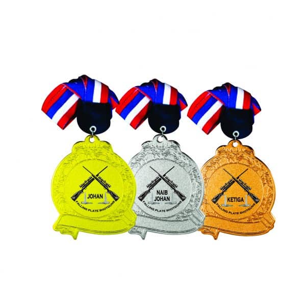 Beautiful Metal Medals CTIRM308 – Exclusive Metal Medal (Back) | Clazz Trophy Supplier Malaysia