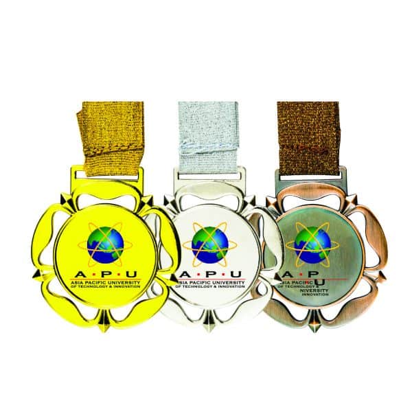 Beautiful Metal Medals CTIRM312 – Exclusive Metal Medal | Clazz Trophy Supplier Malaysia