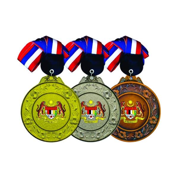 Beautiful Metal Medals CTIRM014 – Exclusive Metal Medal (Back) | Clazz Trophy Supplier Malaysia