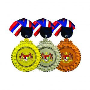 Beautiful Metal Medals CTIRM017 – Exclusive Metal Medal (Front) | Trophy Supplier at Clazz Trophy Malaysia