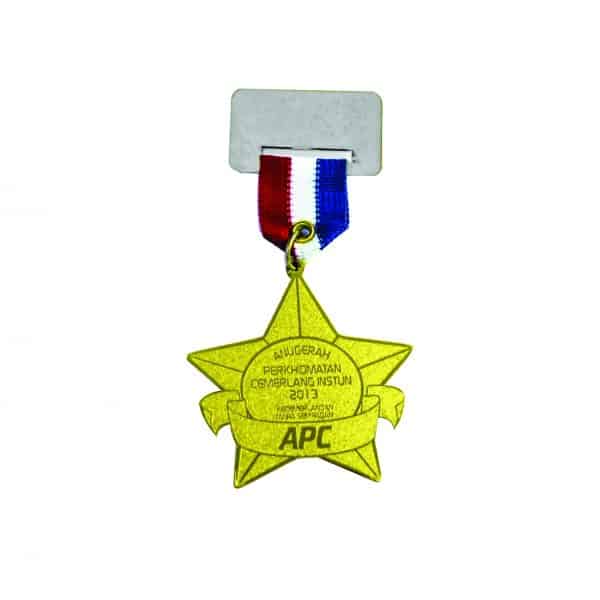 Designer Metal Medals CTIRM000 – Exclusive Designer Metal Medal | Trophy Supplier at Clazz Trophy Malaysia