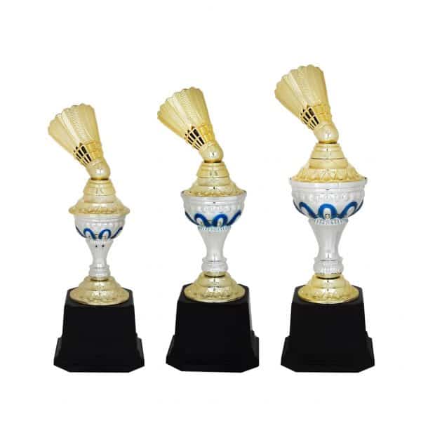 Badminton Competition Acrylic Trophies CTAC4073 – Acrylic Badminton Trophy | Clazz Trophy Supplier Malaysia