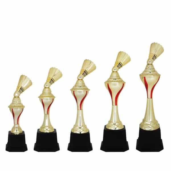 Badminton Competition Acrylic Trophies CTAC4075 – Acrylic Badminton Trophy | Clazz Trophy Supplier Malaysia