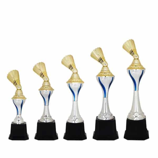 Badminton Competition Acrylic Trophies CTAC4076 – Acrylic Badminton Trophy | Clazz Trophy Supplier Malaysia