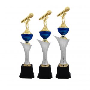 Singing Competition Acrylic Trophies CTAC4194 – Acrylic Microphone Trophy | Clazz Trophy Supplier Malaysia