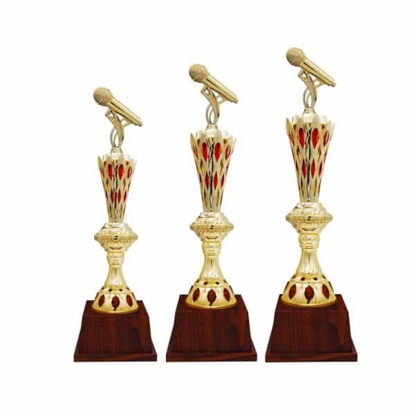 Singing Competition Acrylic Trophies CTAC4195 – Acrylic Microphone Trophy | Clazz Trophy Supplier Malaysia