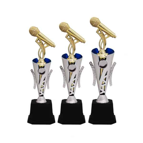 Singing Competition Acrylic Trophies CTAC4196 – Acrylic Microphone Trophy | Clazz Trophy Supplier Malaysia