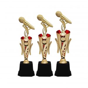 Singing Competition Acrylic Trophies CTAC4197 – Acrylic Microphone Trophy | Clazz Trophy Supplier Malaysia