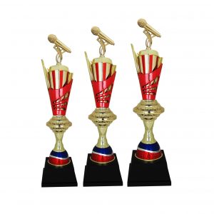 Singing Competition Acrylic Trophies CTAC4198 – Acrylic Microphone Trophy | Clazz Trophy Supplier Malaysia