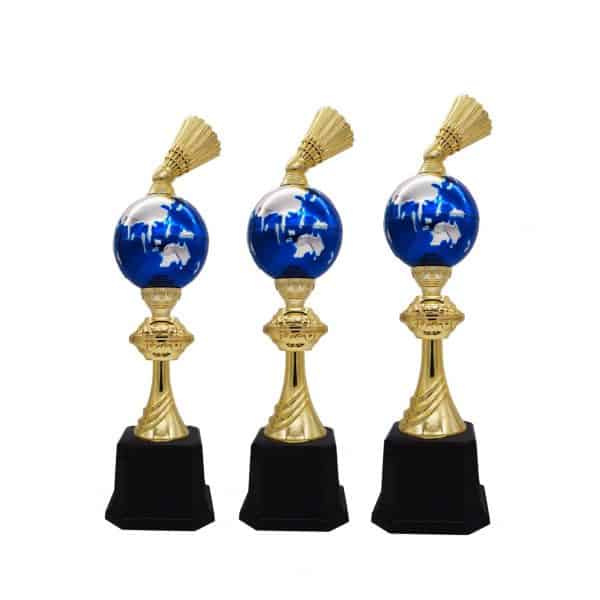 Badminton Competition Acrylic Trophies CTAC4216 – Acrylic Badminton Trophy | Clazz Trophy Supplier Malaysia