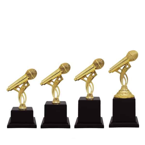 Singing Competition Acrylic Trophies CTAC4242 – Acrylic Microphone Trophy | Clazz Trophy Supplier Malaysia