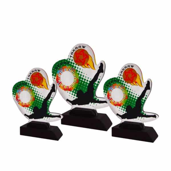 Competitive Games Acrylic Plaques CTAC4250 – Acrylic Sepak Takraw Plaque | Clazz Trophy Supplier Malaysia