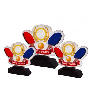 Competitive Games Acrylic Plaques CTAC4257 – Acrylic Ping Pong Plaque | Clazz Trophy Supplier Malaysia