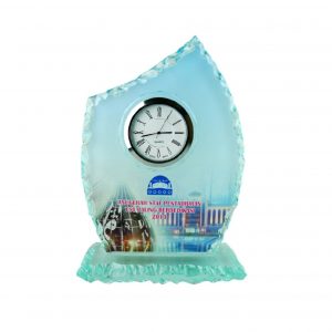 Crystal Clock Plaques CTCL2006 – Exclusive Crystal Clock Series | Trophy Supplier at Clazz Trophy Malaysia