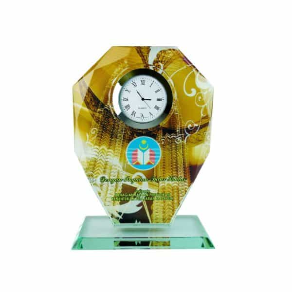 Crystal Clock Plaques CTCL2019 – Exclusive Crystal Clock Series | Clazz Trophy Supplier Malaysia