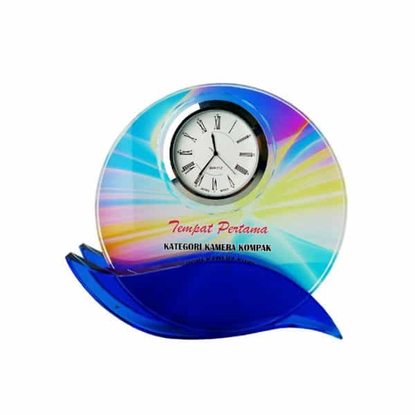 Crystal Clock Plaques CTCL2025 – Exclusive Crystal Clock Series | Clazz Trophy Supplier Malaysia