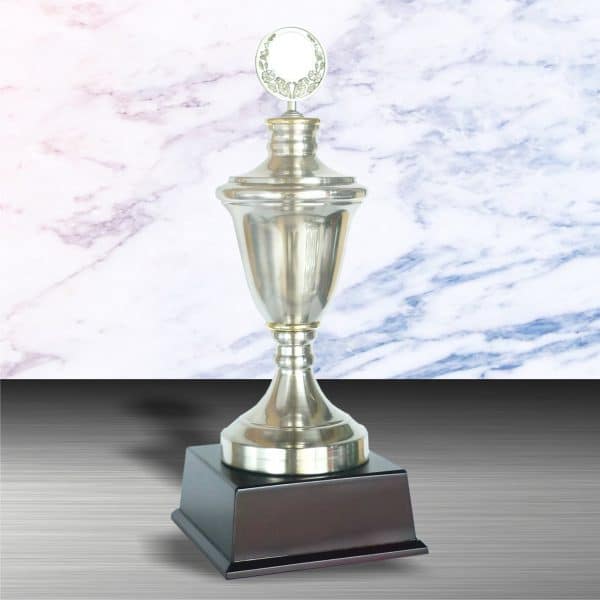 White Silver Trophies CTEXWS6001 – Exclusive White Silver Trophy | Clazz Trophy Supplier Malaysia