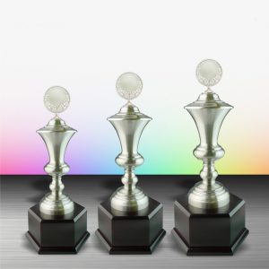 White Silver Trophies CTEXWS6043 – Exclusive White Silver Trophy | Trophy Supplier at Clazz Trophy Malaysia