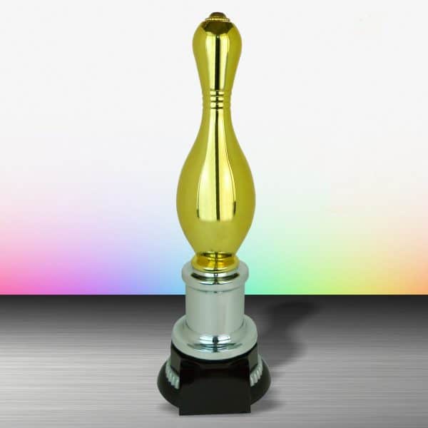 Silver Bowling Trophies CTEXWS6068 – Exclusive Gold Silver Bowling Trophy | Clazz Trophy Supplier Malaysia