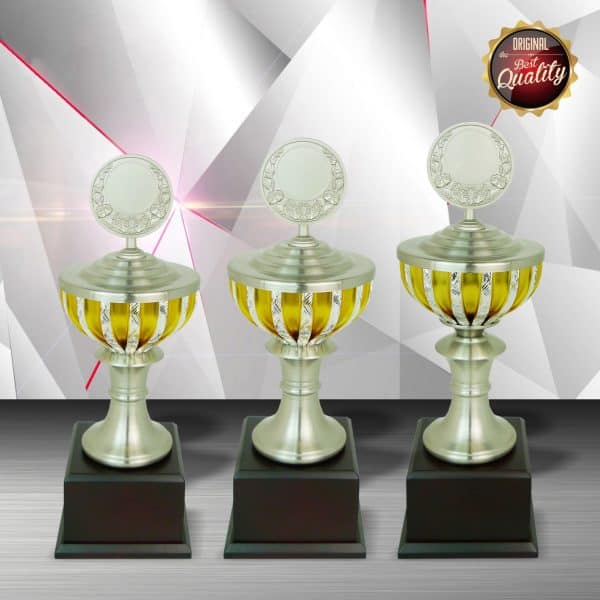 Silver Cup Trophies CTEXWS6074 – Exclusive Gold White Silver Trophy | Clazz Trophy Supplier Malaysia