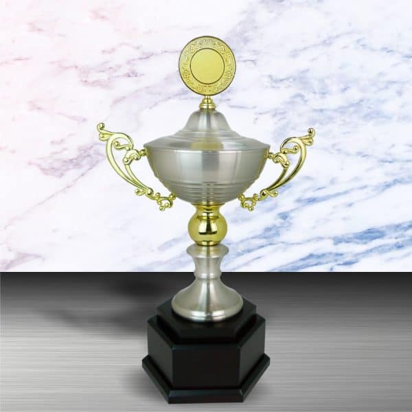 Silver Cup Trophies CTEXWS6075 – Exclusive Gold Silver Cup Trophy | Clazz Trophy Supplier Malaysia