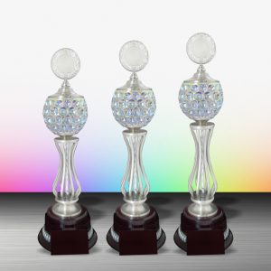 White Silver Trophies CTEXWS6087 – Exclusive White Silver Trophy | Trophy Supplier at Clazz Trophy Malaysia