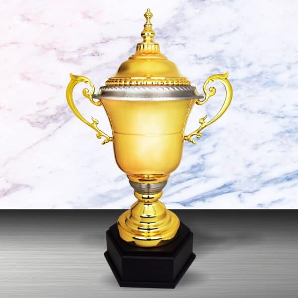 Silver Challenge Trophies CTEXWS6120 – Exclusive White Silver Trophy (Challenge Trophy) | Clazz Trophy Supplier Malaysia