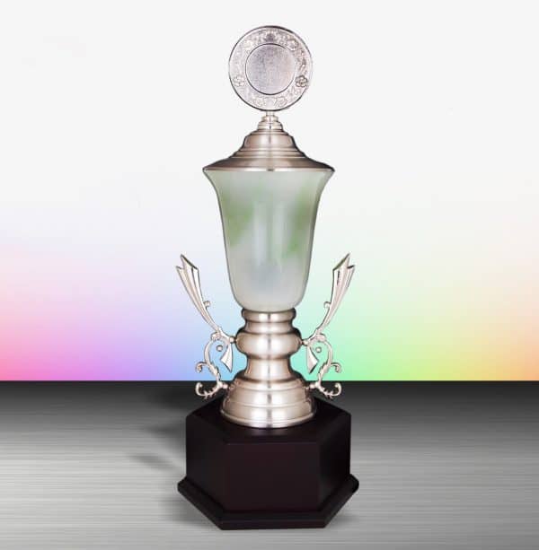 White Silver Trophies CTEXWS6129 – Exclusive White Silver Trophy | Clazz Trophy Supplier Malaysia