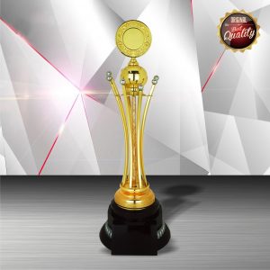 Gold colored White Silver Trophies CTEXWS6154 – Exclusive Gold Silver Trophy | Trophy Supplier at Clazz Trophy Malaysia