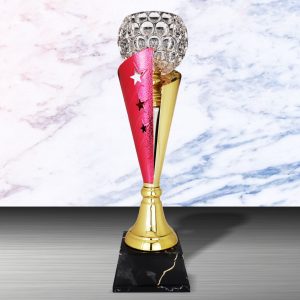 Silver Star Trophies CTEXWS6179 – Exclusive Gold Silver Crystal Star Trophy | Trophy Supplier at Clazz Trophy Malaysia
