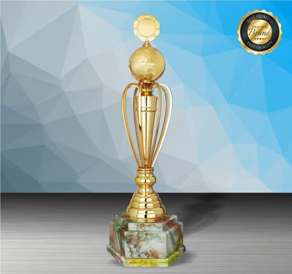 Gold colored White Silver Trophies CTEXWS6193 – Exclusive Gold Silver Trophy | Trophy Supplier at Clazz Trophy Malaysia