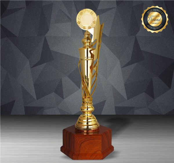 Silver Star Trophies CTEXWS6201 – Exclusive Gold Silver Star Trophy | Clazz Trophy Supplier Malaysia