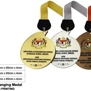 Teardrop Acrylic Medals CTSP5043 – Acrylic Hanging Medal | Clazz Trophy Supplier Malaysia