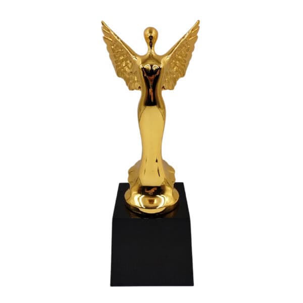 Beauty Pageant Sculpture Trophies CTIMT360G – Golden Beauty Pageant Sculpture | Clazz Trophy Supplier Malaysia