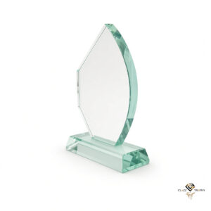 Beautiful Crystal Plaques Arch Curve Crystal Plaques CT0015 | Clazz Trophy Supplier Malaysia