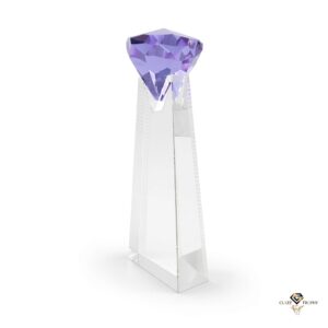 Beautiful Crystal Trophies Purple Diamond Crystal Trophies CT0026 | Trophy Supplier at Clazz Trophy Malaysia Beautiful Crystal Trophies Purple Diamond Crystal Trophies CT0026 | Clazz Trophy Supplier Malaysia